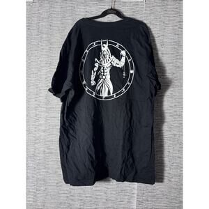 Pantheon T-Shirt Tee, Black, Large